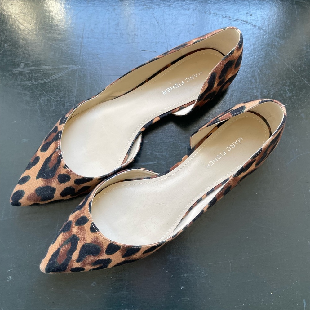 Marc Fisher Animal Print Women's Flats